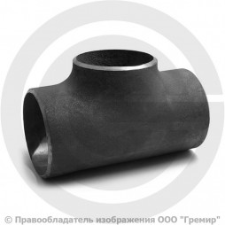 Тройник П 57х6-45х5 (Ду 50-40) стальной (Ст.20) переходной ГОСТ 17376