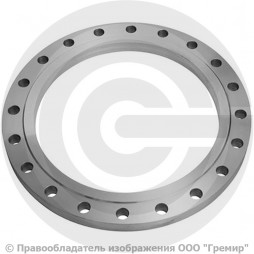 Фланец плоский стальной 1-600-16 ГОСТ 12820-80, Ру-16, Ду-600