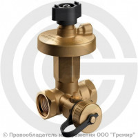 Клапан балансировочный автоматический латунный муфтовый Ду-25 Ру-25 ВР (ВН) Kvs=4м3/ч 20-40 кПа без ниппелей DP Broen Клапан балансировочный автоматический латунный муфтовый Ду-25 Ру-25 ВР (ВН) Kvs=4м3/ч 20-40 кПа без ниппелей DP Broen