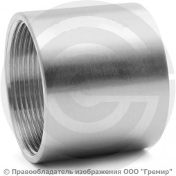 Муфта нержавеющая AISI 304 равнопроходная Ду-100 (4")