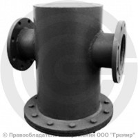 Грязевик абонентский вертикальный стальной фланцевый Ду-100 Ру-10 КАЗ Грязевик абонентский вертикальный стальной фланцевый Ду-100 Ру-10 КАЗ