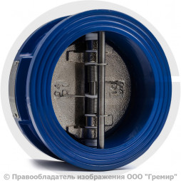 Клапан обратный двухстворчатый чугунный межфланцевый Ду-125 Ру-16 (Т<120°С) ств чугун Benarmo