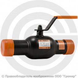 Кран стальной под приварку Ду-20 Ру-40 L=200мм АДЛ КШТ.10.020.40