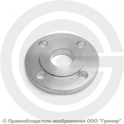 Фланец плоский нержавеющий 12х18н10т 1-40-10 ГОСТ 12820-80, Ру-10, Ду-40