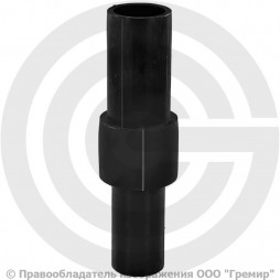 Переход ПЭ100-сталь спигот неразъемный Дн 110-108 Ру-10 SDR17