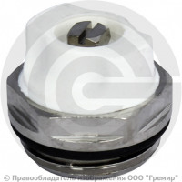 Кран Маевского ручной латунный Ду-10 (3/8") Ру-16 НР (НАР) под отвертку Giacomini R90 Кран Маевского ручной латунный Ду-10 (3/8") Ру-16 НР (НАР) под отвертку Giacomini R90