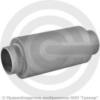 Компенсатор сильфонный осевой многослойный с кожухом и внутренним экраном Ду-125 Ру-16 L=330мм под приварку патрубки сталь DEK multilayer Hortum Компенсатор сильфонный осевой многослойный с кожухом и внутренним экраном Ду-125 Ру-16 L=330мм под приварку патрубки сталь DEK multilayer Hortum