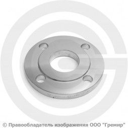 Фланец плоский нержавеющий 12х18н10т 1-50-10 ГОСТ 12820-80, Ру-10, Ду-50