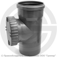 Ревизия НПВХ (ПВХ) с раструбом серая Дн 110 б/нап в комплекте с крышкой ТУ 6-49-33-92 Агригазполимер Ревизия НПВХ (ПВХ) с раструбом серая Дн 110 б/нап в комплекте с крышкой ТУ 6-49-33-92 Агригазполимер