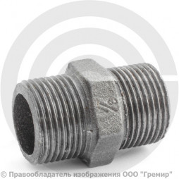 Ниппель чугунный НР (НАР) Ду 20 (3/4")