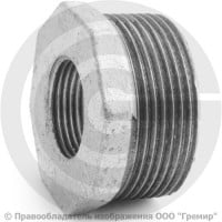 Футорка чугунная оцинкованная НР-ВР (НАР-ВН) Ду 50-20 (2"-3/4") Fittex PLUS Футорка чугунная оцинкованная НР-ВР (НАР-ВН) Ду 50-20 (2"-3/4") Fittex PLUS