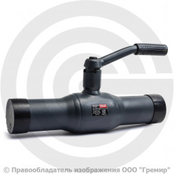 Кран стальной под приварку Ду-40 Ру-40 L=260мм Ридан Jip-R Premium WW