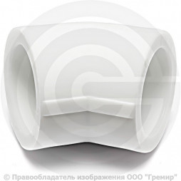 Угольник PP-R белый Дн 20 45гр PRO VALFEX