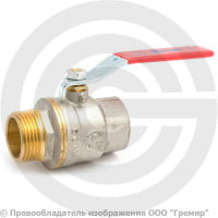 Кран латунный Ду-25 (1") Ру-25 ВР-НР (ВН-НАР) никель полнопроходной рычаг Aquasfera Euro 1003 Кран латунный Ду-25 (1") Ру-25 ВР-НР (ВН-НАР) никель полнопроходной рычаг Aquasfera Euro 1003