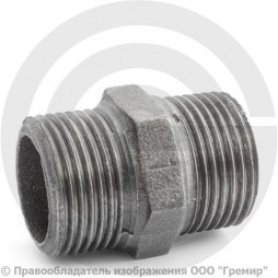 Ниппель чугунный НР (НАР) Ду 25 (1")