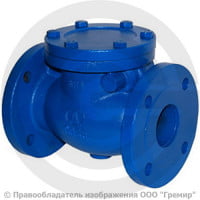 Клапан обратный поворотный чугунный фланцевый Ду-200 RD30 АДЛ Гранлок Клапан обратный поворотный чугунный фланцевый Ду-200 RD30 АДЛ Гранлок