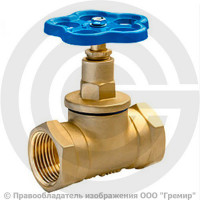 Клапан запорный латунный муфтовый Ду-40 Ру-16 ВР (ВН) (Т<70°С) 15б3р Китай Клапан запорный латунный муфтовый Ду-40 Ру-16 ВР (ВН) (Т<70°С) 15б3р Китай