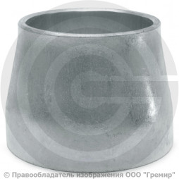 Переход 108х4-89х3,5 (Ду 100-80) оцинкованный концентрический ГОСТ 17378 КАЗ