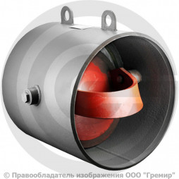 Клапан обратный поворотный стальной под приварку Ду-600 Ру-40 (Т<350°С) 19с47нж