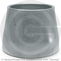 Переход 133х5-108х4 (Ду 125-100) оцинкованный концентрический ГОСТ 17378 КАЗ Переход 133х5-108х4 (Ду 125-100) оцинкованный концентрический ГОСТ 17378 КАЗ