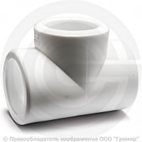 Тройник PP-R белый внутренняя пайка Дн 25 RTP (РосТурПласт) Тройник PP-R белый внутренняя пайка Дн 25 RTP (РосТурПласт)