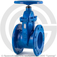 Задвижка чугунная фланцевая Ду-150 Ру-10/16 (Т<150°С) 30ч39р ЛМЗ Задвижка чугунная фланцевая Ду-150 Ру-10/16 (Т<150°С) 30ч39р ЛМЗ