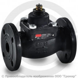 Клапан регулирующий чугунный фланцевый Ду-50 Ру-25 Kvs=40 м3/ч VFM-2R Ридан