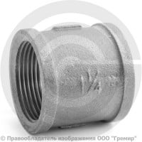 Муфта чугунная ВР (ВН) Ду 32 (1 1/4") Муфта чугунная ВР (ВН) Ду 32 (1 1/4")