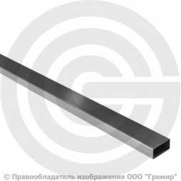 Труба 60х30х3 нержавеющая AISI 304 профильная шлифованная EN 10219-2 (ASTM A554)