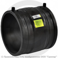 Муфта ПЭ100 электросварная Дн 355 Ру-10 SDR17 EUROSTANDARD Муфта ПЭ100 электросварная Дн 355 Ру-10 SDR17 EUROSTANDARD