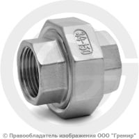 Американка нержавеющая AISI 304 ВР (ВН) Ду-20 (3/4") Американка нержавеющая AISI 304 ВР (ВН) Ду-20 (3/4")