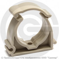 Опора PP-R с фиксатором серая Дн 50 VALFEX