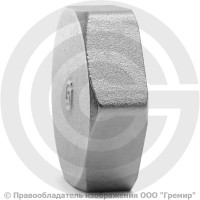 Заглушка латунная ВР (ВН) Ду-50 (2") никель SantechSystems Заглушка латунная ВР (ВН) Ду-50 (2") никель SantechSystems