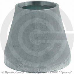 Переход 325х8-273х7 (Ду 300-250) оцинкованный концентрический ГОСТ 17378