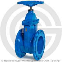 Задвижка чугунная фланцевая Ду-300 Ру-10/16 (Т<150°С) 30ч39р ЛМЗ Задвижка чугунная фланцевая Ду-300 Ру-10/16 (Т<150°С) 30ч39р ЛМЗ