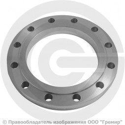 Фланец плоский стальной 1-200-25 ГОСТ 12820-80, Ру-25, Ду-200