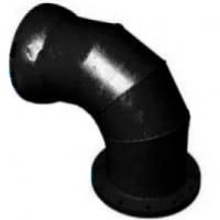 Колено (отвод) раструб-фланец УРФ ВЧШГ с ЦПП Ду-100 Колено (отвод) раструб-фланец УРФ ВЧШГ с ЦПП Ду-100