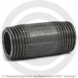 Бочонок стальной L=45мм Ду-15 (1/2") АС