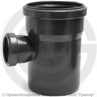 Тройник НПВХ (ПВХ) с раструбом серый Дн 110-50 87гр б/нап в/к ТУ 6-49-33-92 Хемкор Тройник НПВХ (ПВХ) с раструбом серый Дн 110-50 87гр б/нап в/к ТУ 6-49-33-92 Хемкор