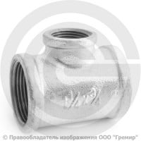 Тройник переходной чугунный оцинкованный ВР (ВН) Ду 32-20 (1 1/4"-3/4") Тройник переходной чугунный оцинкованный ВР (ВН) Ду 32-20 (1 1/4"-3/4")