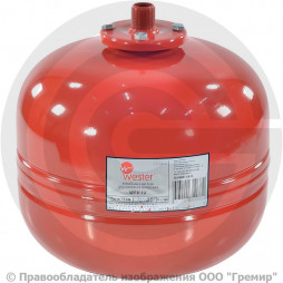 Бак расширительный мембранный для отопления 2000 л 10 бар Wester WRV