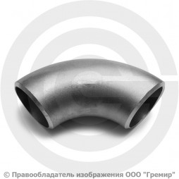 Отвод 89х6 (Ду-80) 12х18н10т 90 градусов ГОСТ 17375