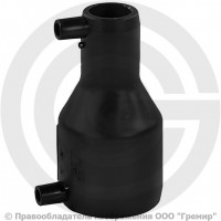 Муфта ПЭ100 электросварная переходная Дн 63-32 Ру-16 SDR11 EUROSTANDARD Муфта ПЭ100 электросварная переходная Дн 63-32 Ру-16 SDR11 EUROSTANDARD
