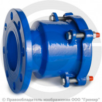 Патрубок фланец-раструб компенсационный ПФРк Ду-100 (L=108-128) Патрубок фланец-раструб компенсационный ПФРк Ду-100 (L=108-128)