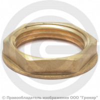 Контргайка латунная ВР (ВН) Ду-32 (1 1/4") LD Контргайка латунная ВР (ВН) Ду-32 (1 1/4") LD