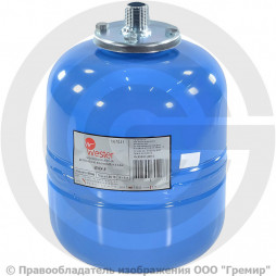 Гидроаккумулятор 50 л 10 бар вертикальный Wester WAV