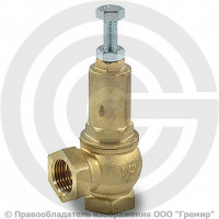 Клапан предохранительный угловой латунный Ду 65-65 (G2 1/2"-G2 1/2") Ру-16 ВР (ВН) Рн=1...16бар (Т<180°С) Benarmo Клапан предохранительный угловой латунный Ду 65-65 (G2 1/2"-G2 1/2") Ру-16 ВР (ВН) Рн=1...16бар (Т<180°С) Benarmo