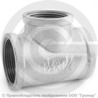 Тройник переходной чугунный оцинкованный ВР (ВН) Ду 40-32 (1 1/2"-1 1/4") Тройник переходной чугунный оцинкованный ВР (ВН) Ду 40-32 (1 1/2"-1 1/4")
