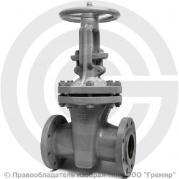 Задвижка стальная фланцевая Ду-250 Ру-40 L=457мм (Т<450°С) 30с15нж ЧАЗ