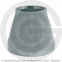 Переход 57х6-25х3 (Ду 50-20) оцинкованный концентрический ГОСТ 17378 Переход 57х6-25х3 (Ду 50-20) оцинкованный концентрический ГОСТ 17378